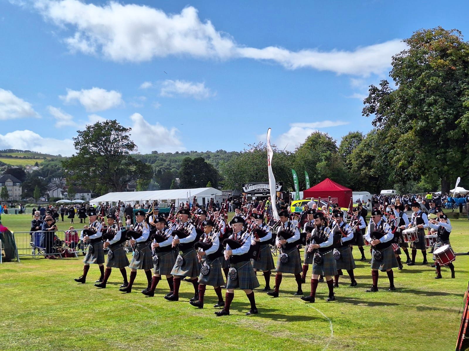 Stockbridge Pipe Band - Perth - Aug 2025